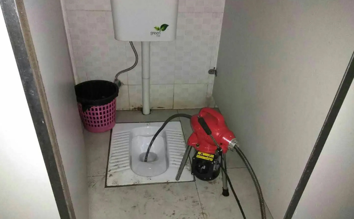 肃州蹲便疏通
